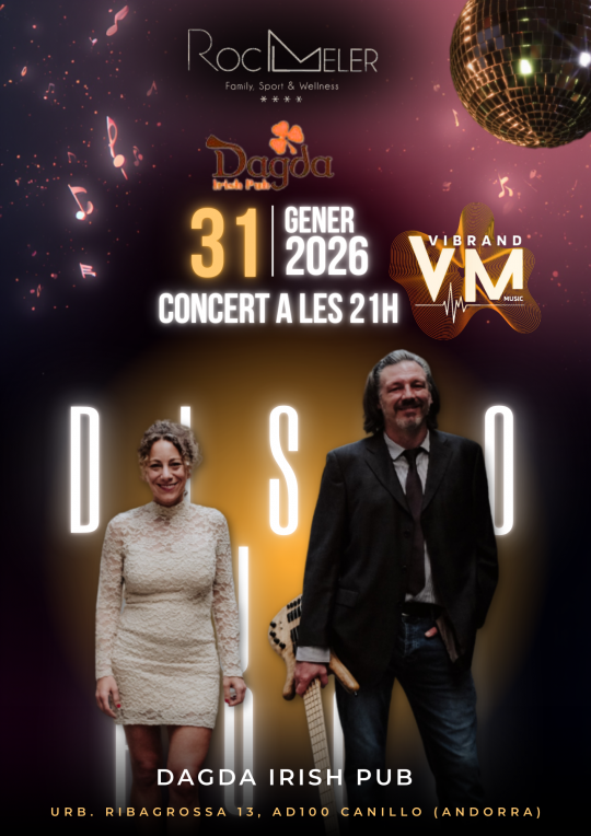 Virginia Yañez y Marc Milian en concierto en Dagda Irish Pub