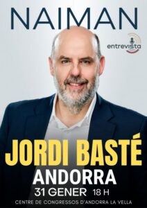 Jordi Basté en una entrevista en directo en Andorra la Vella