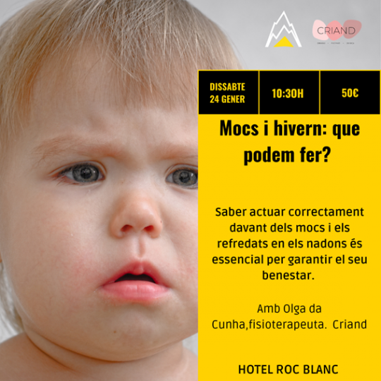 Taller sobre el cuidado de los bebés y sus resfriados en invierno