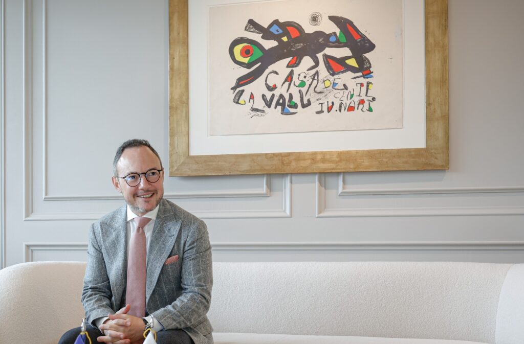 El primer ministre de Portugal, Luís Montenegro, en Andorra.