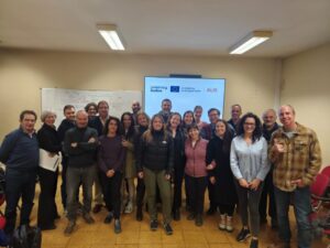 Grupo de personas en la reunión del proyecto ALIS en Porto, Portugal
