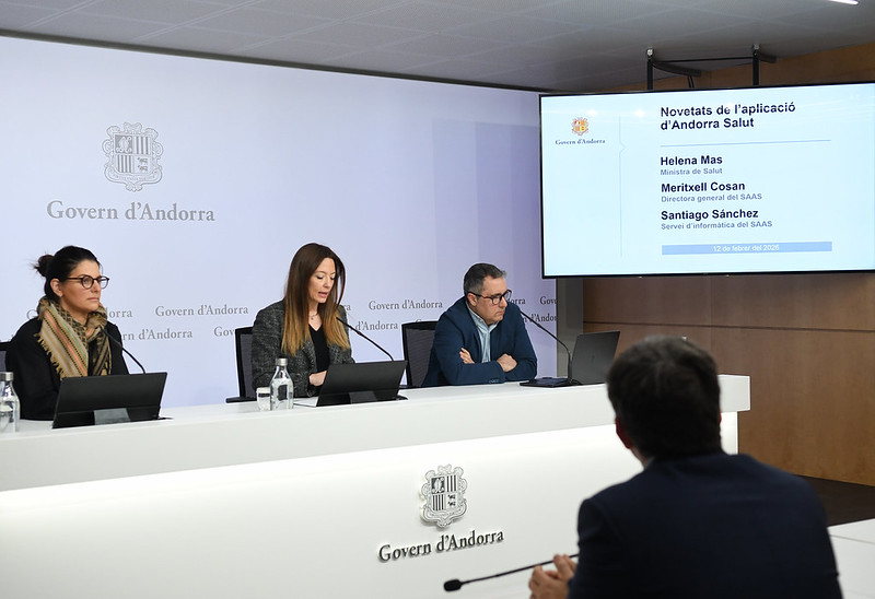 Presentació de les noves funcionalitats de l'APP Andorra Salut
