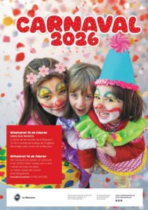 Niños disfrazados en el carnaval de La Massana 2026