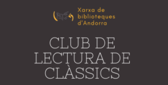 Logo del club de lectura de clàssics en Andorra