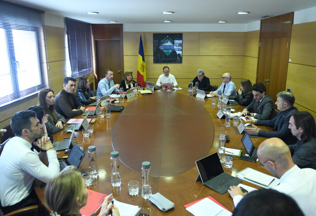Reunión del Govern para discutir medidas económicas en Pas de la Casa