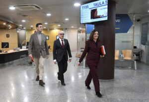 Reunió del Govern d'Andorra per anunciar mesures de suport econòmic.