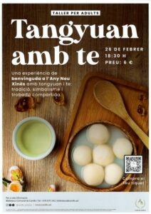Taller cultural de Tangyuan con té en la Biblioteca de Canillo