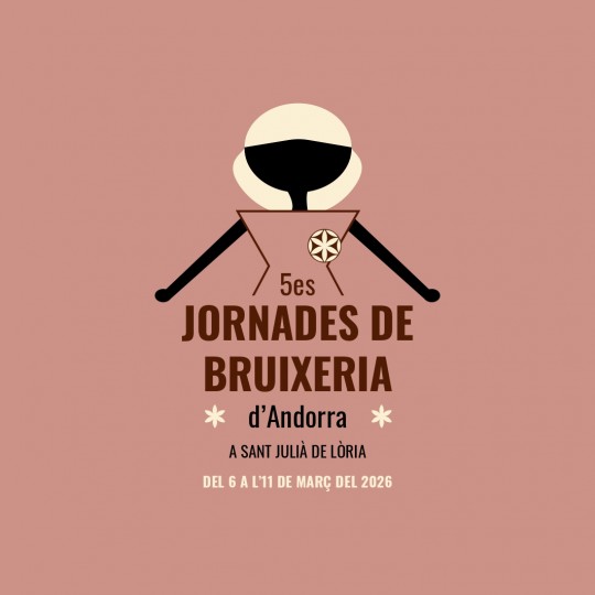 Cartel de las 5es Jornades de Bruixeria en Andorra