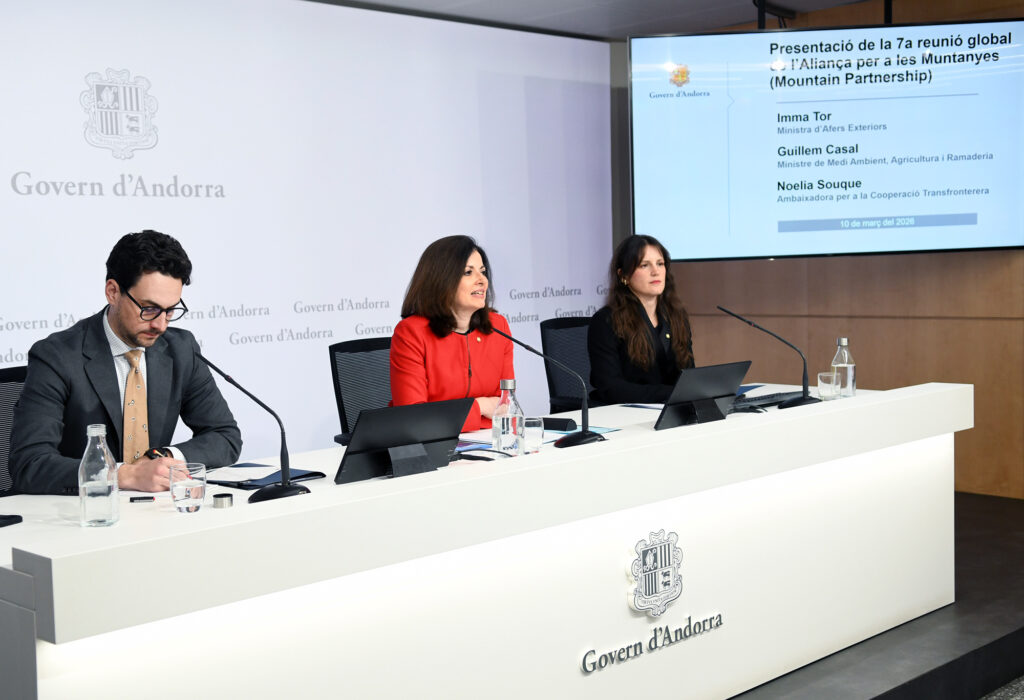 Presentación de la 7a reunión global de la Alianza por las Montañas en Andorra