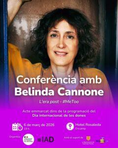 Belinda Cannone en conferencia sobre el impacto del movimiento MeToo