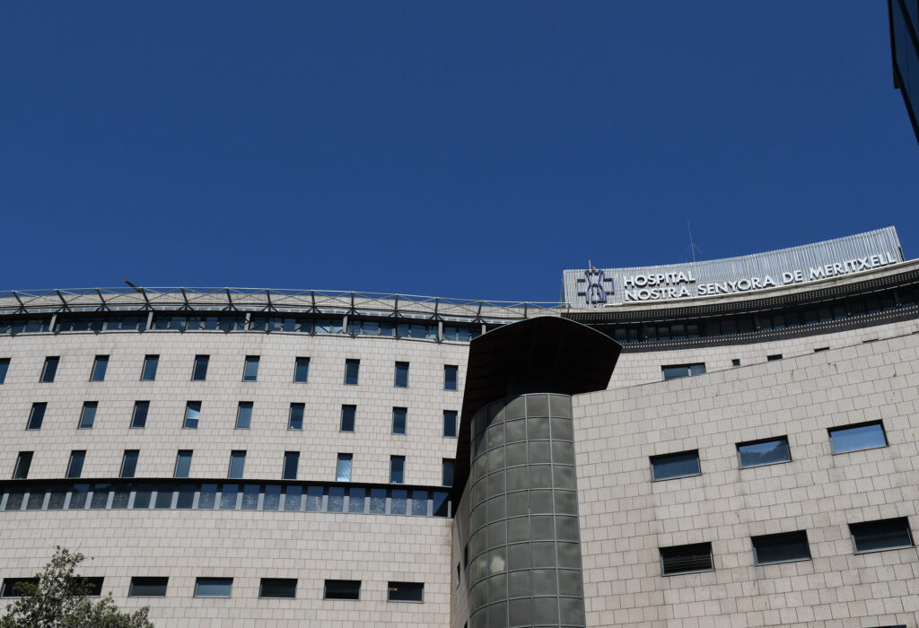 Fachada del Hospital Nostra Senyora de Meritxell en Andorra