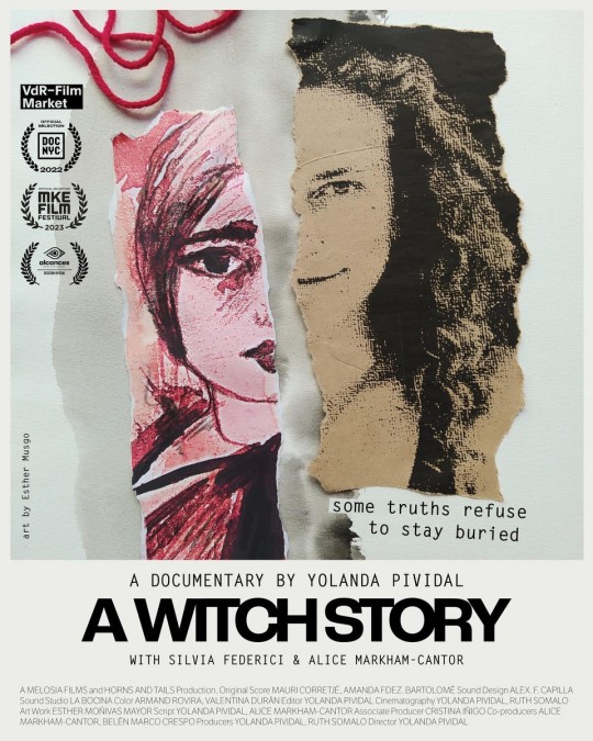 Cartel del documental A Witch Story sobre la caza de brujas