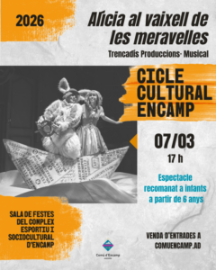 Actores del musical Alícia al vaixell de les meravelles en escena