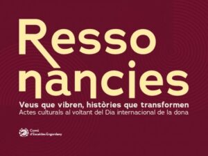 Cartel de presentación del libro sobre mujeres en la música popular