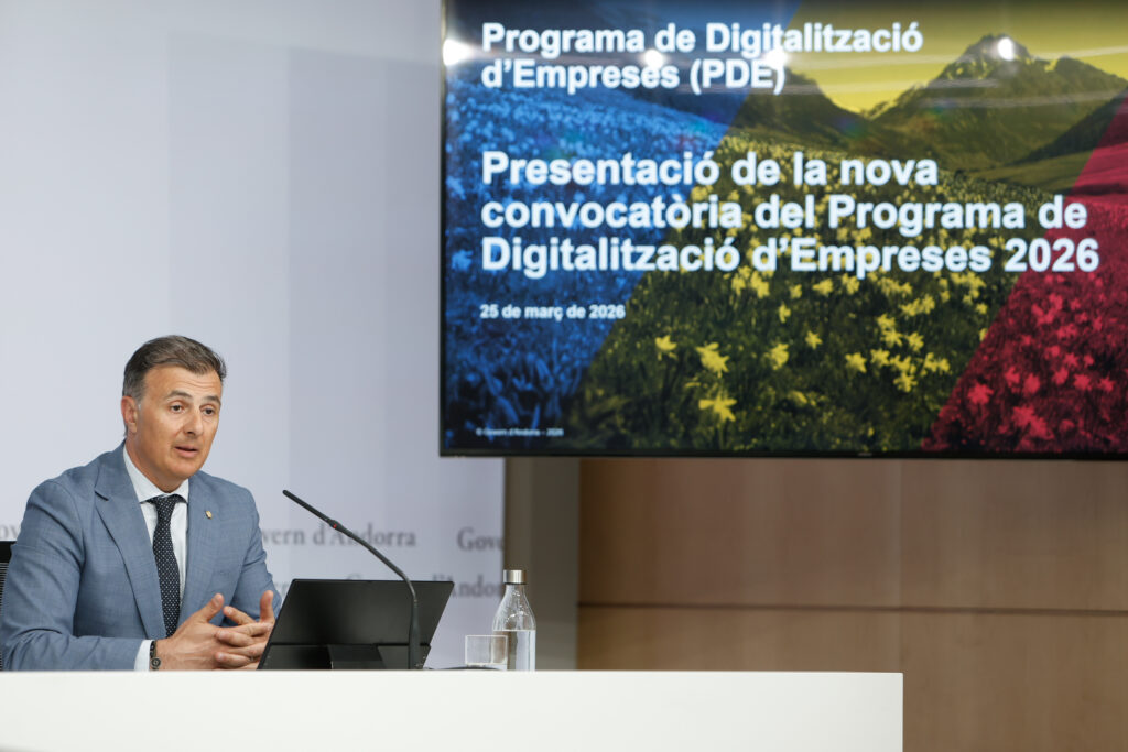 Presentación del Programa de Digitalització d’Empreses en Andorra