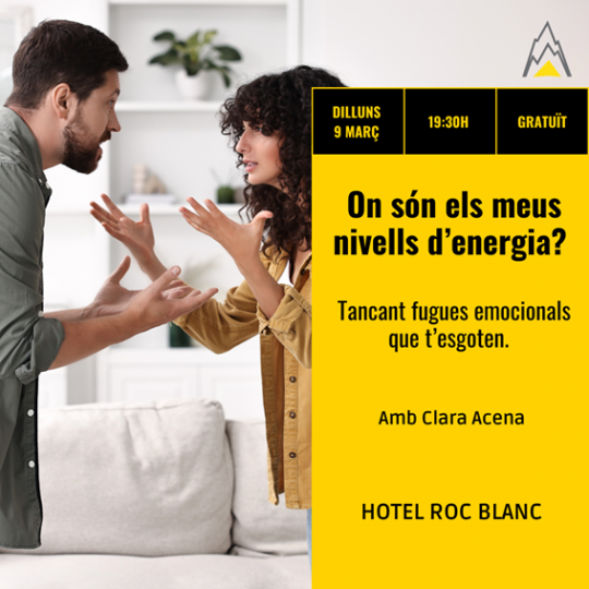 Xerrada sobre nivells d'energia amb Clara Acena a Escaldes-Engordany