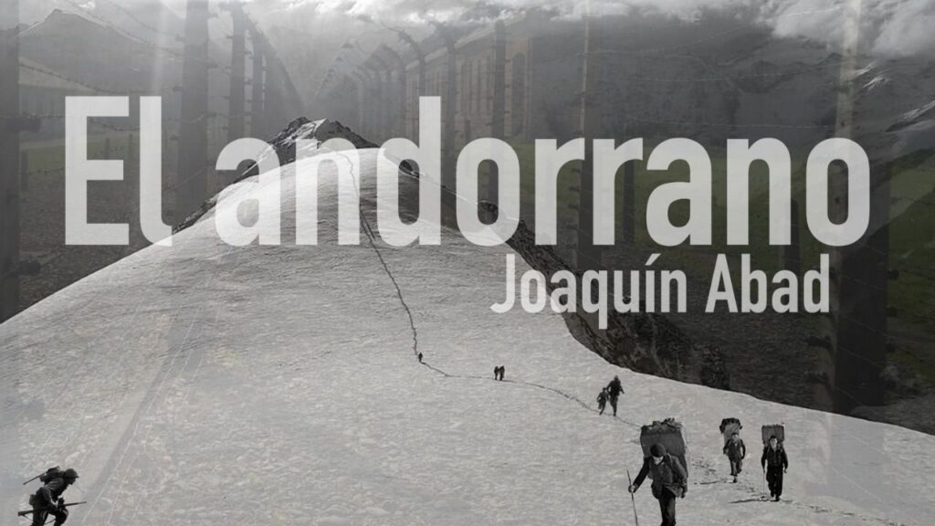 Portada de la película El Andorrano de Joaquín Abad con paisajes montañosos