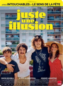 Cartel de la película Juste une illusion con los actores principales
