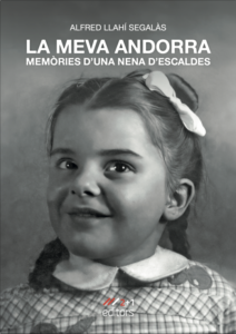 Portada del llibre La meva Andorra amb una nena somrient