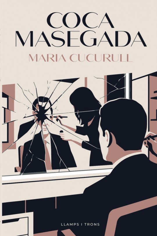 Portada del libro 'Coca masegada' de Maria Cucurull con ilustración