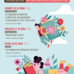Cartel de actividades infantiles en la Biblioteca para Pentecosta 2026