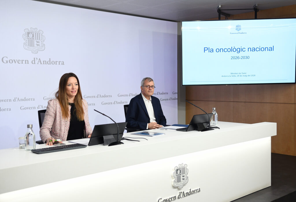 Presentación del nuevo plan oncológico nacional en Andorra