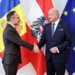 Reunión entre el cap de Govern d'Andorra y el canceller d'Àustria