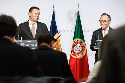 Reunión entre el primer ministre de Portugal y el cap de Govern d'Andorra