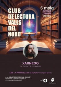Presentación del libro Xarnego con Txema Díaz en la Biblioteca Nacional de Andorra