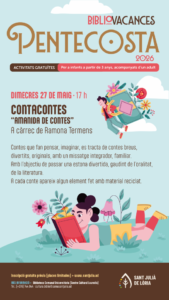 Cartel del contacontes Amanida de contes en Sant Julià de Lòria