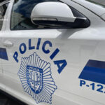 Policía de Andorra en un control de seguridad en la frontera