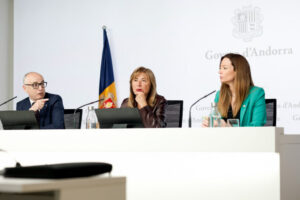 Roda de premsa del Govern d'Andorra sobre inversions en habitatge i sanitat