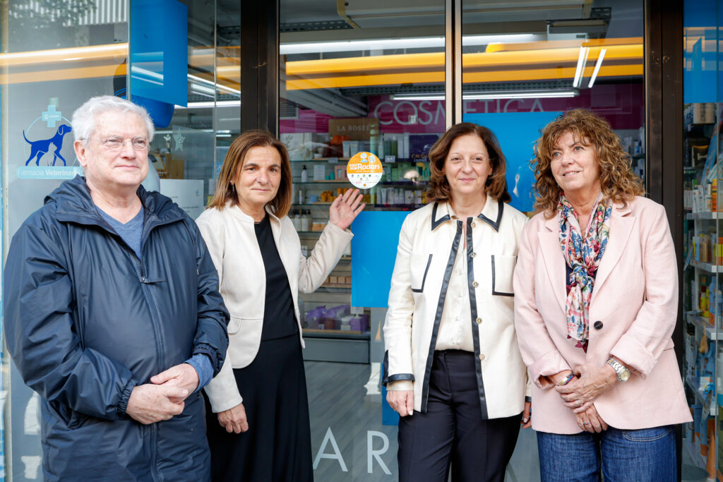 Presentación del proyecto Radars en Andorra la Vella con varios comerciantes