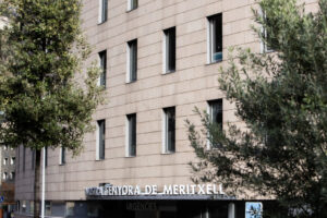 Fachada del Hospital Nostra Senyora de Meritxell en Andorra