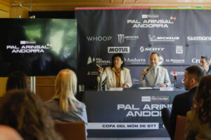 Presentación de la Copa del Mundo UCI de BTT en Pal Arinsal, Andorra