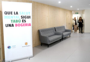 Interior de un piso de soporte para salud mental en Andorra la Vella