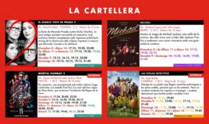 Cartellera de projeccions dels Cinemes Illa Carlemany del 8 al 14 de maig de 2026.
