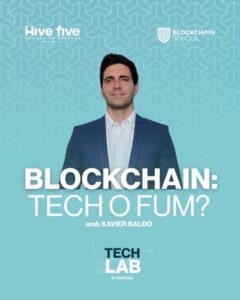 Cartel del taller sobre Blockchain y criptomonedas en Andorra