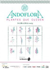 Cartel del taller de remeis naturals en La Massana