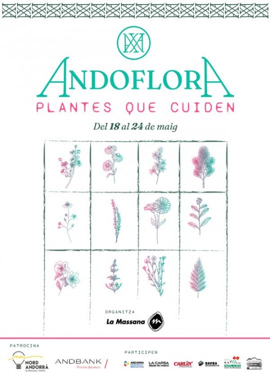 Cartel del taller de remeis naturals en La Massana