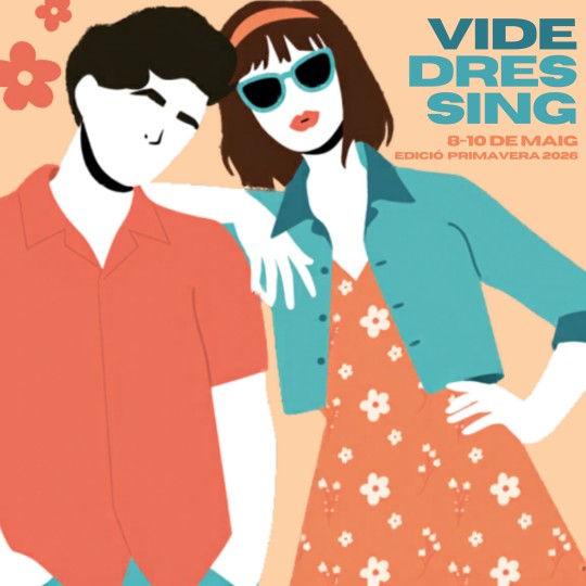 Ilustración del Vide Dressing con personas usando ropa de primavera