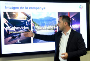 Presentación de la campaña de seguridad vial del Gobierno de Andorra