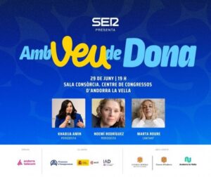 Cartel del evento Amb Veu de Dona en Andorra la Vella