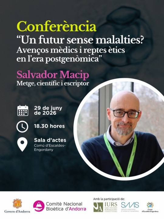 Conferencia sobre avances médicos y retos éticos en la era postgenómica