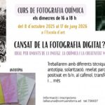 Cartel del curso de fotografía química en Andorra la Vella