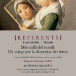 Cartel de la charla sobre la diversidad del retrato en Andorra