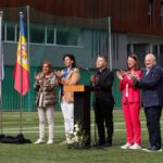Inauguració dels IV Jocs Esportius de la Gent Gran amb participants i autoritats