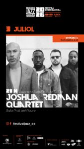 Joshua Redman Quartet actuando en el Festival de Jazz de Andorra 2026