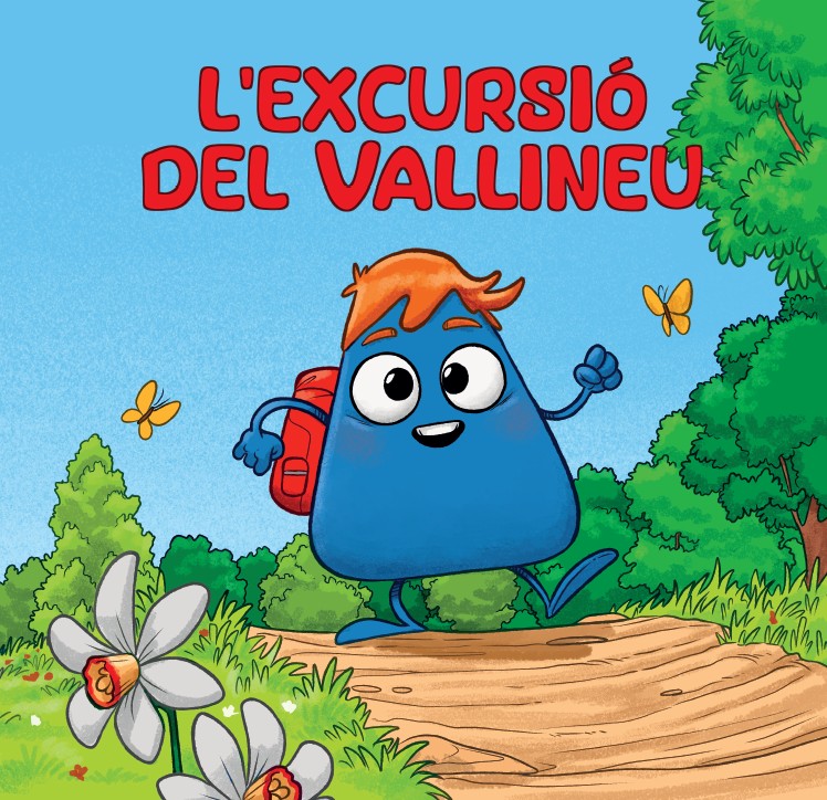 Ilustración del cuento educativo sobre seguridad en la montaña para niños