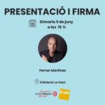 Ferran Martínez presentando su libro en FNAC Andorra la Vella